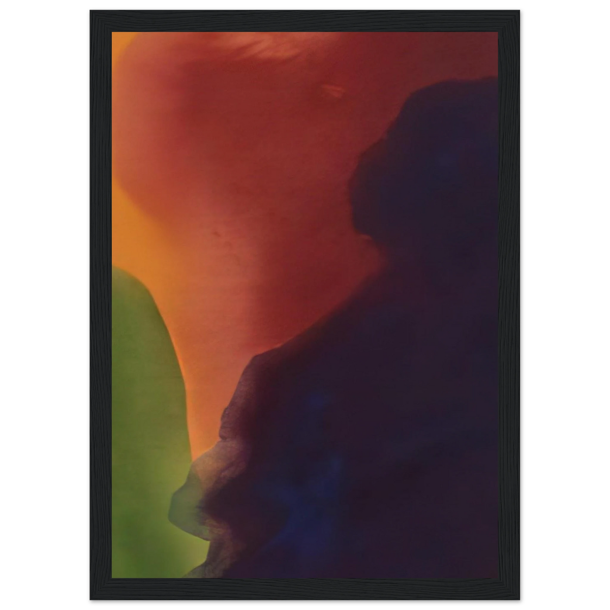 Blue Atmosphere III - 1963 Framed Poster | Helen Frankenthaler Framed Prints Wall Art | Frankenthaler Helen