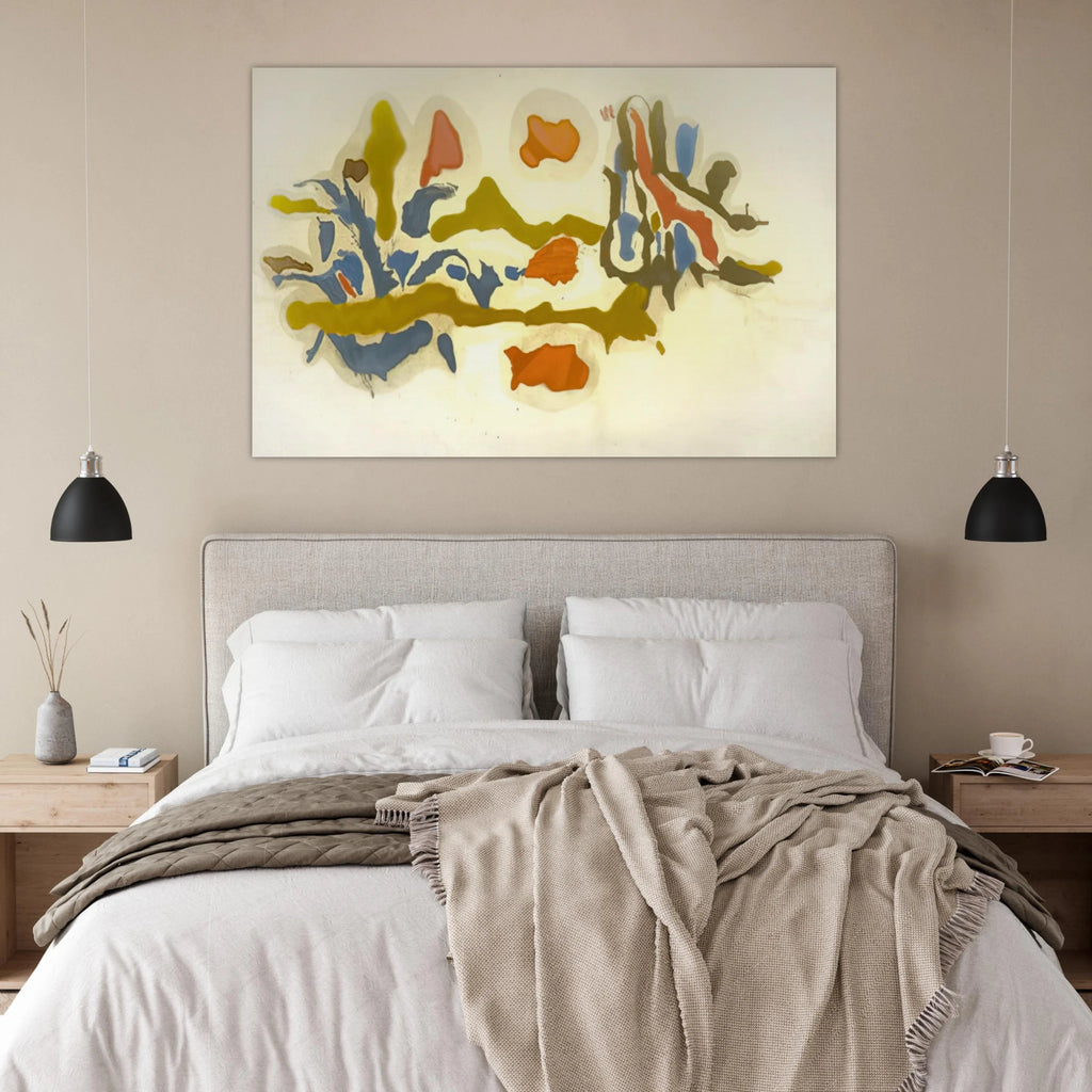 Seascape with Dunes - 1962 Poster | Helen Frankenthaler Poster | Frankenthaler Helen