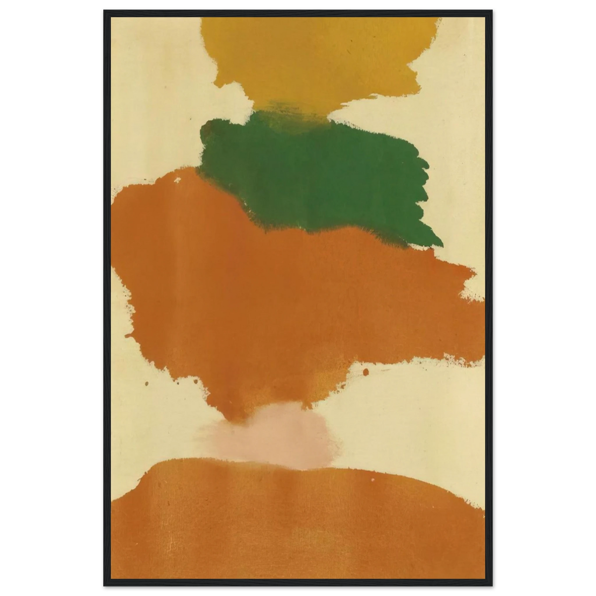 Untitled - 1963 Framed Poster | Helen Frankenthaler Framed Prints Wall Art | Frankenthaler Helen