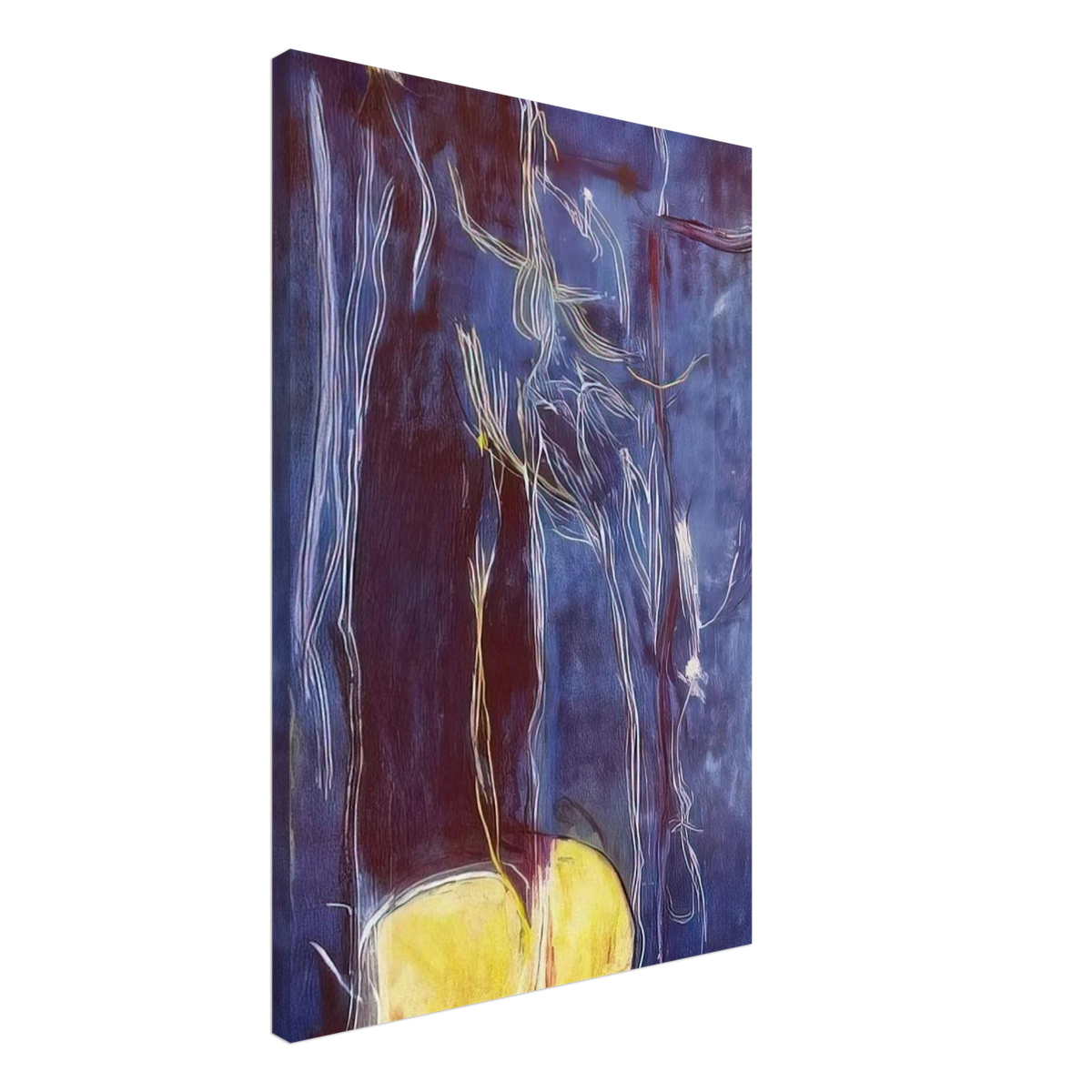 All About Blue - 1994 Canvas | Helen Frankenthaler Canvas | Frankenthaler Helen