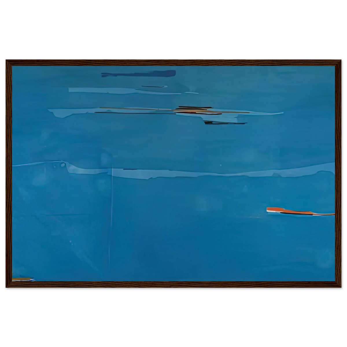 Ocean Drive West #1, 1974- Framed Poster | Helen Frankenthaler Framed Prints Wall Art | Frankenthaler Helen