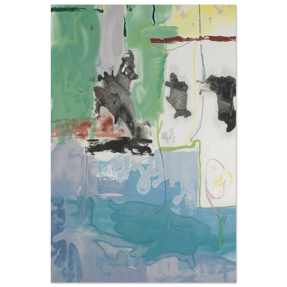 West Wind - 1997 Poster | Helen Frankenthaler Poster | Frankenthaler Helen