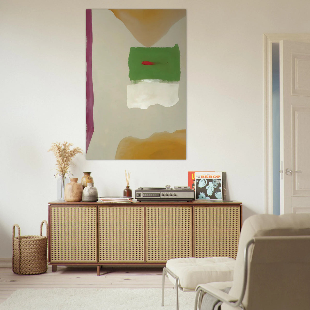 Untitled - Color Field Painting Poster | Helen Frankenthaler Poster | Frankenthaler Helen