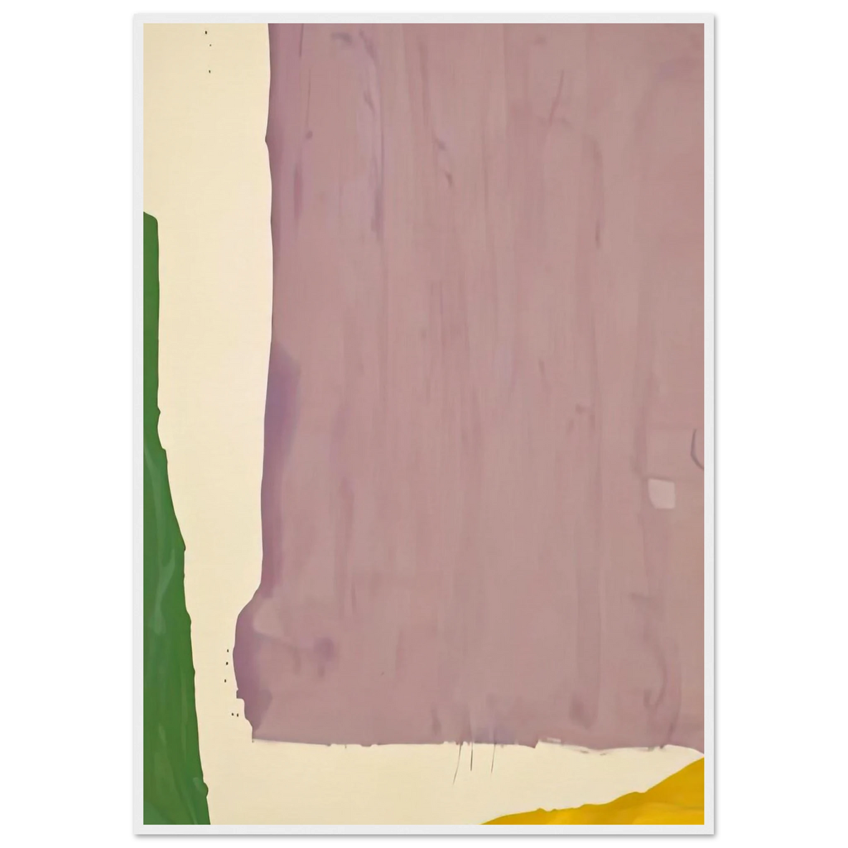 Mauve District, 1966- Framed Poster | Helen Frankenthaler Framed Prints Wall Art | Frankenthaler Helen