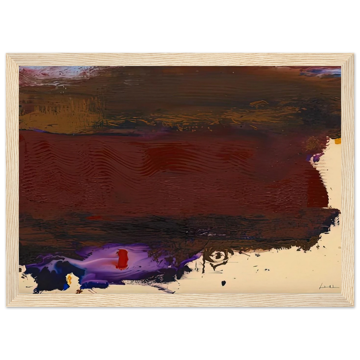 Requiem, 1992- Framed Poster | Helen Frankenthaler Framed Prints Wall Art | Frankenthaler Helen