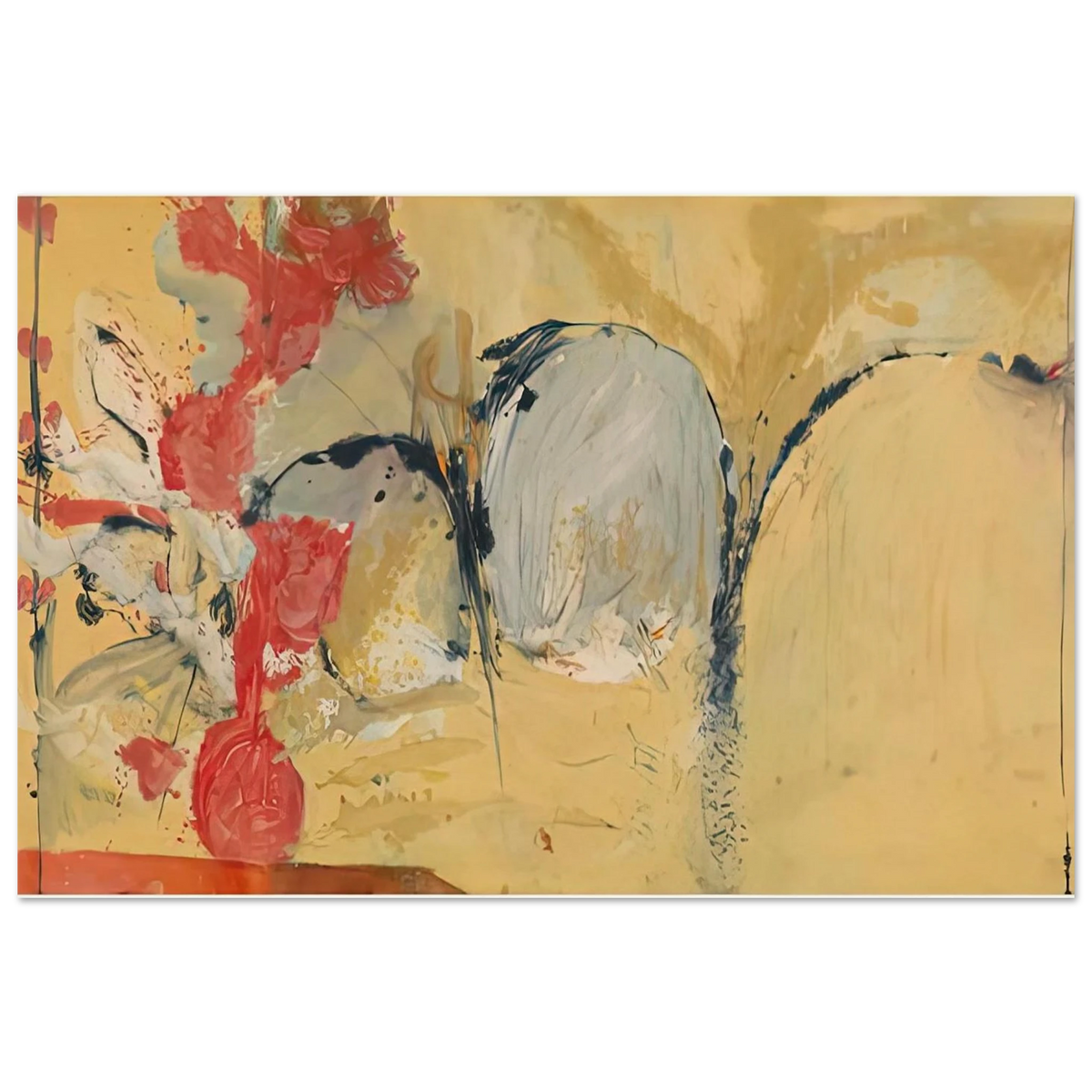 Large Abstract Still Life, 1951- Poster | Helen Frankenthaler Poster | Frankenthaler Helen