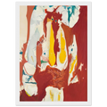 The Red Sea, 1959- Framed Poster | Helen Frankenthaler Framed Prints Wall Art | Frankenthaler Helen