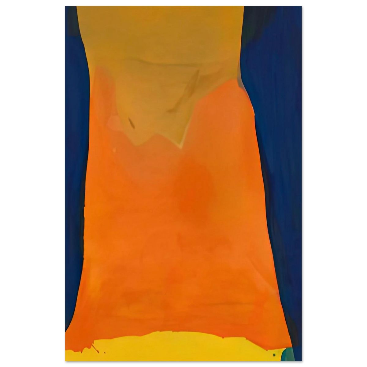 Orange Mood, 1963-64- Poster | Helen Frankenthaler Poster | Frankenthaler Helen
