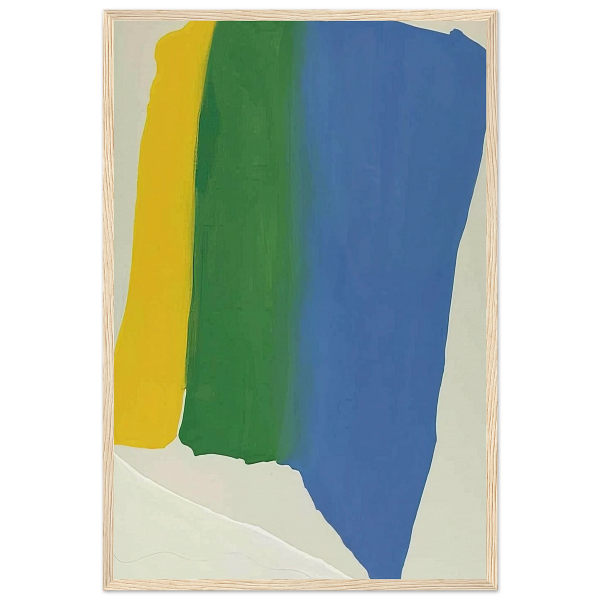 Summer Insignia - 1969 Framed Poster | Helen Frankenthaler Framed Prints Wall Art | Frankenthaler Helen