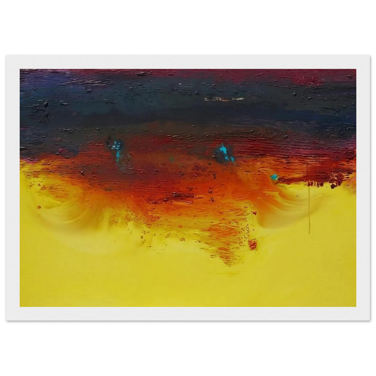 Adirondacks - 1992 Framed Poster | Helen Frankenthaler Framed Prints Wall Art | Frankenthaler Helen