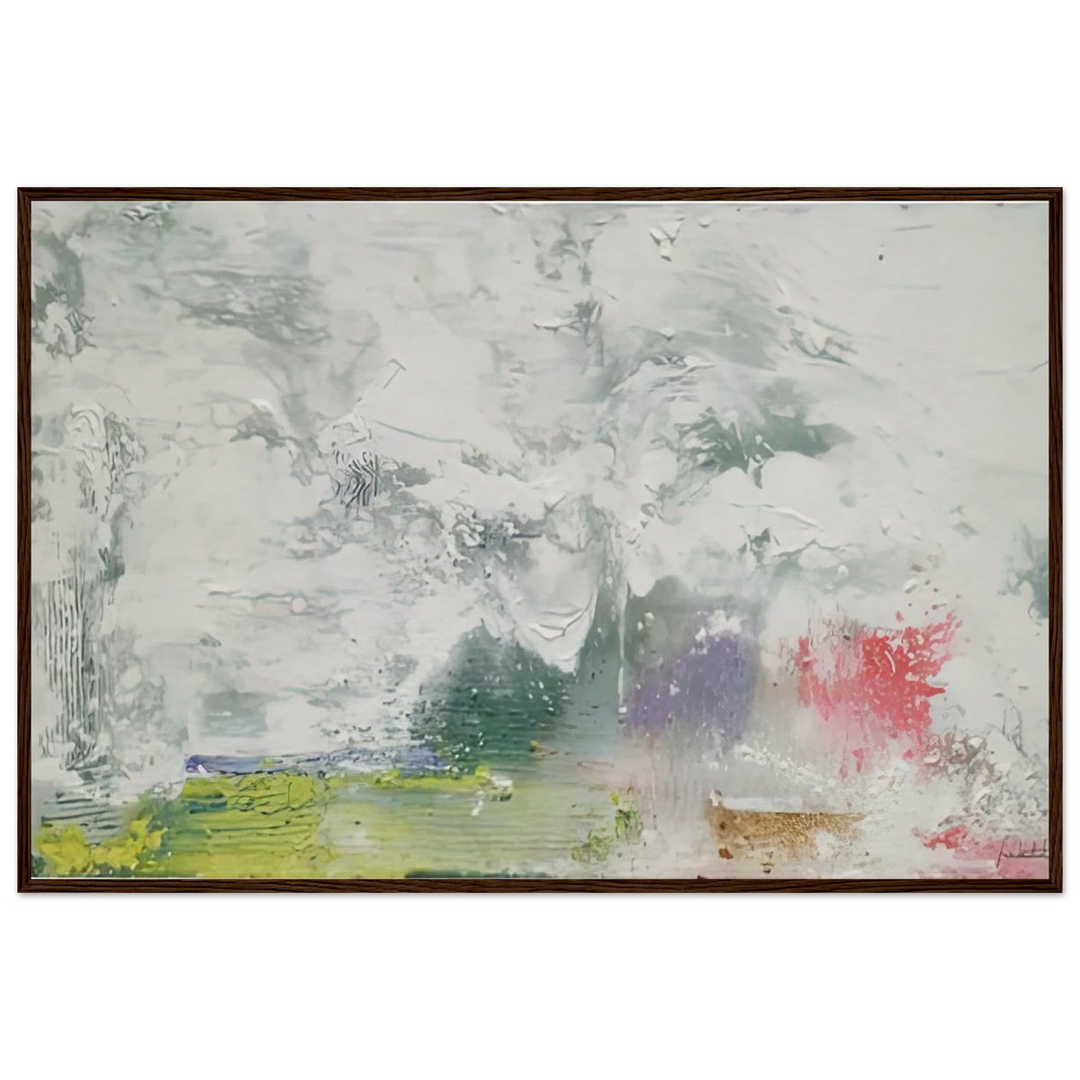 Maelstrom, 1992- Framed Poster | Helen Frankenthaler Framed Prints Wall Art | Frankenthaler Helen