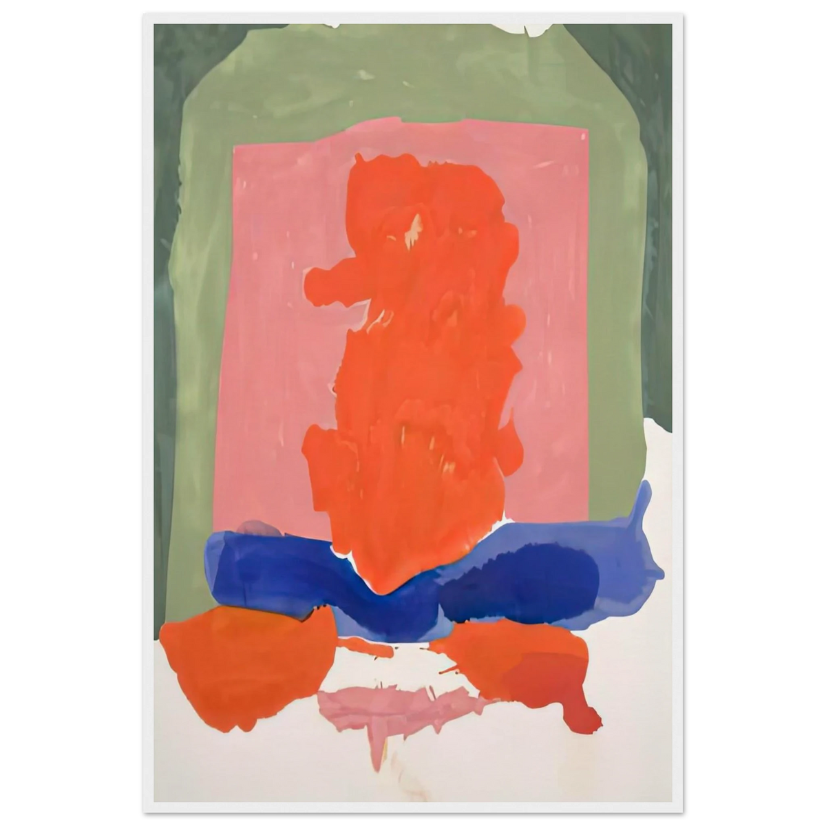 Small's Paradise, 1964- Framed Poster | Helen Frankenthaler Framed Prints Wall Art | Frankenthaler Helen