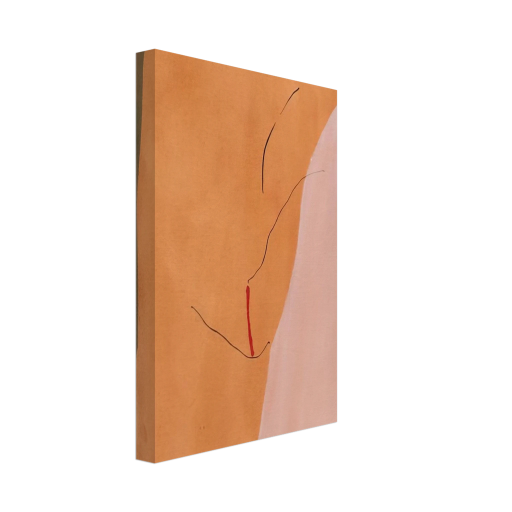 Sanguine Mood - 1971 Canvas | Helen Frankenthaler Canvas | Frankenthaler Helen