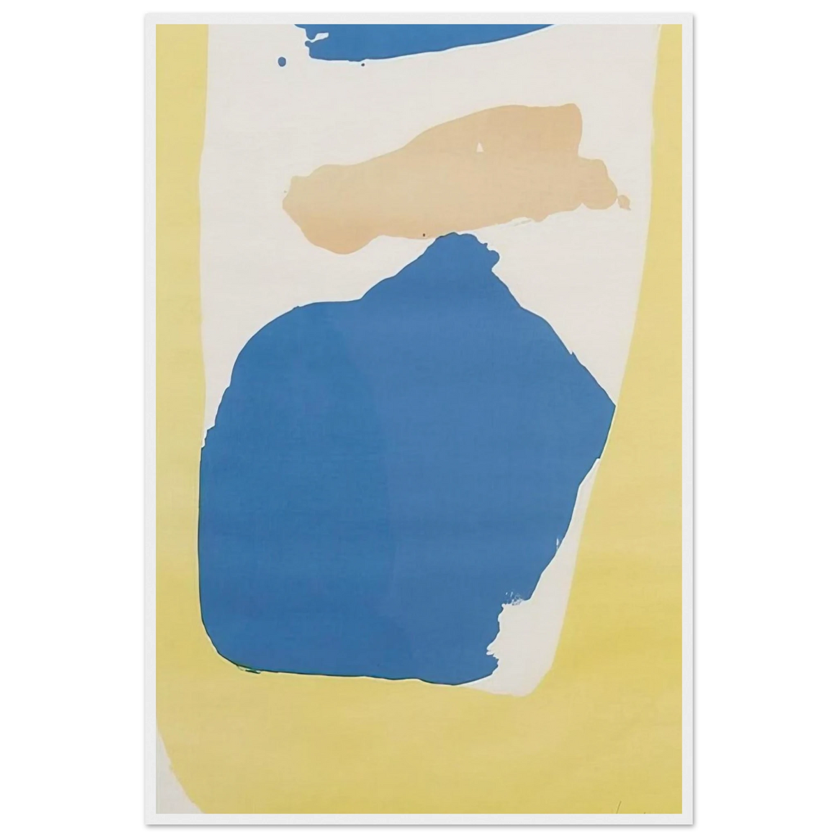 Frankenthaler Preview - 1965 Framed Poster | Helen Frankenthaler Framed Prints Wall Art | Frankenthaler Helen