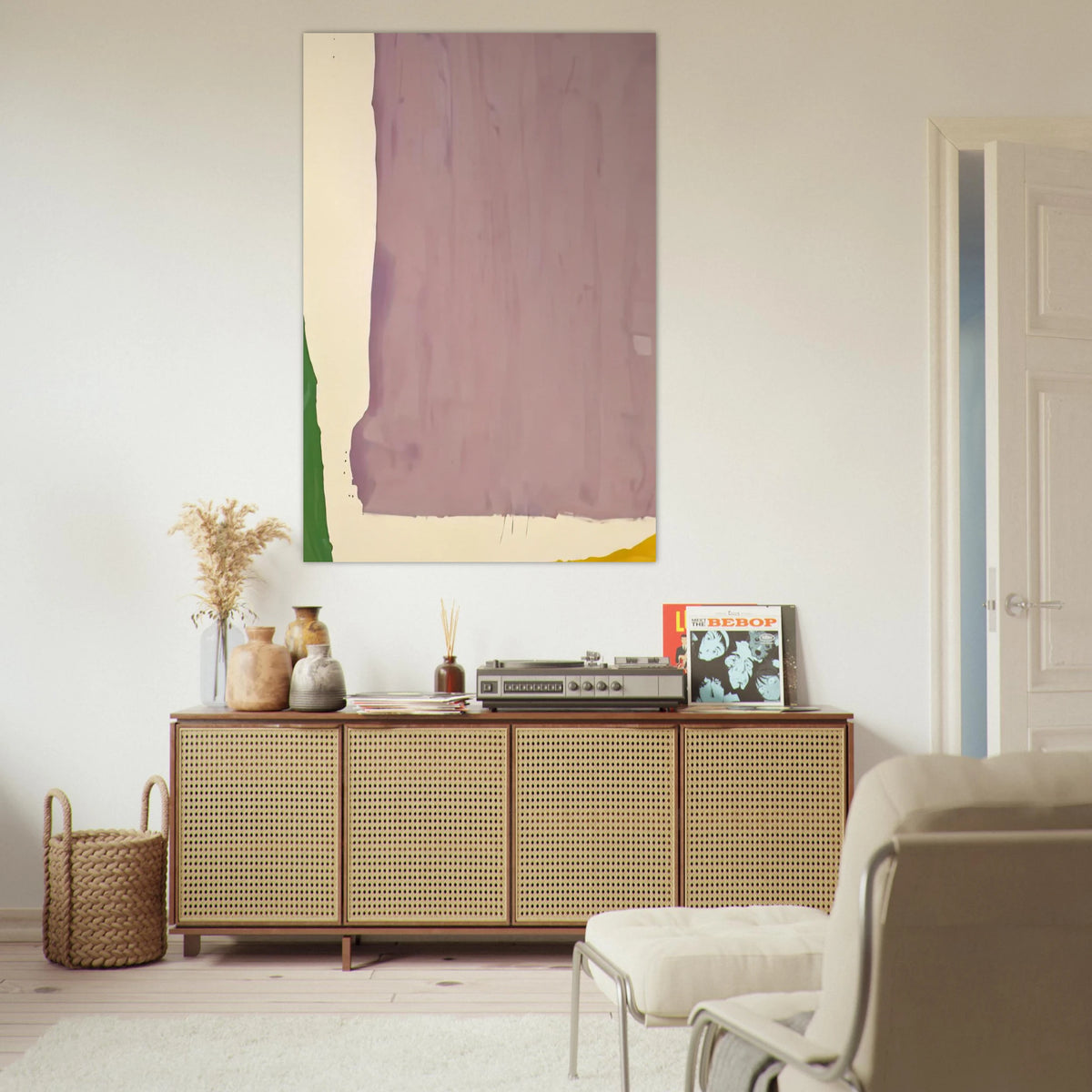 Mauve District, 1966- Poster | Helen Frankenthaler Poster | Frankenthaler Helen