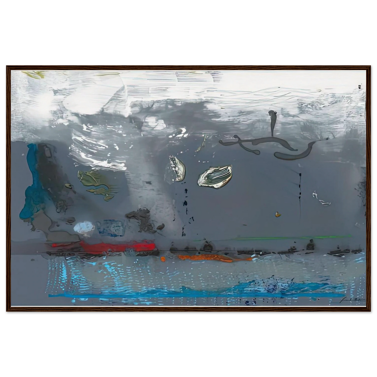 Vespers, 1992- Framed Poster | Helen Frankenthaler Framed Prints Wall Art | Frankenthaler Helen