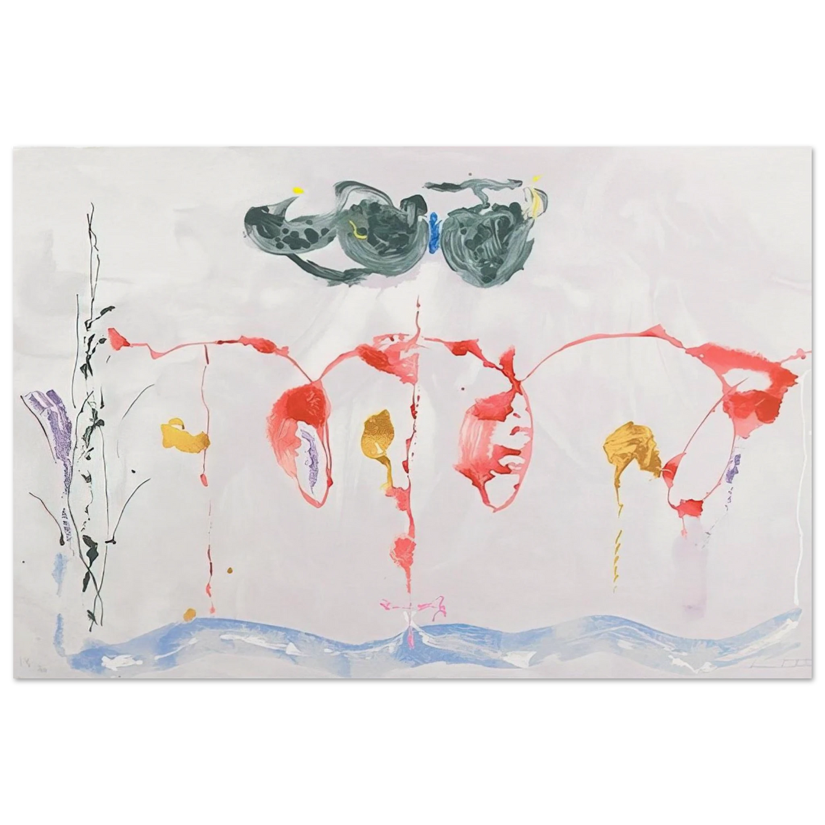 Aerie - 2009 Poster | Helen Frankenthaler Poster | Frankenthaler Helen