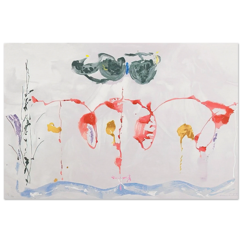 Aerie - 2009 Poster | Helen Frankenthaler Poster | Frankenthaler Helen