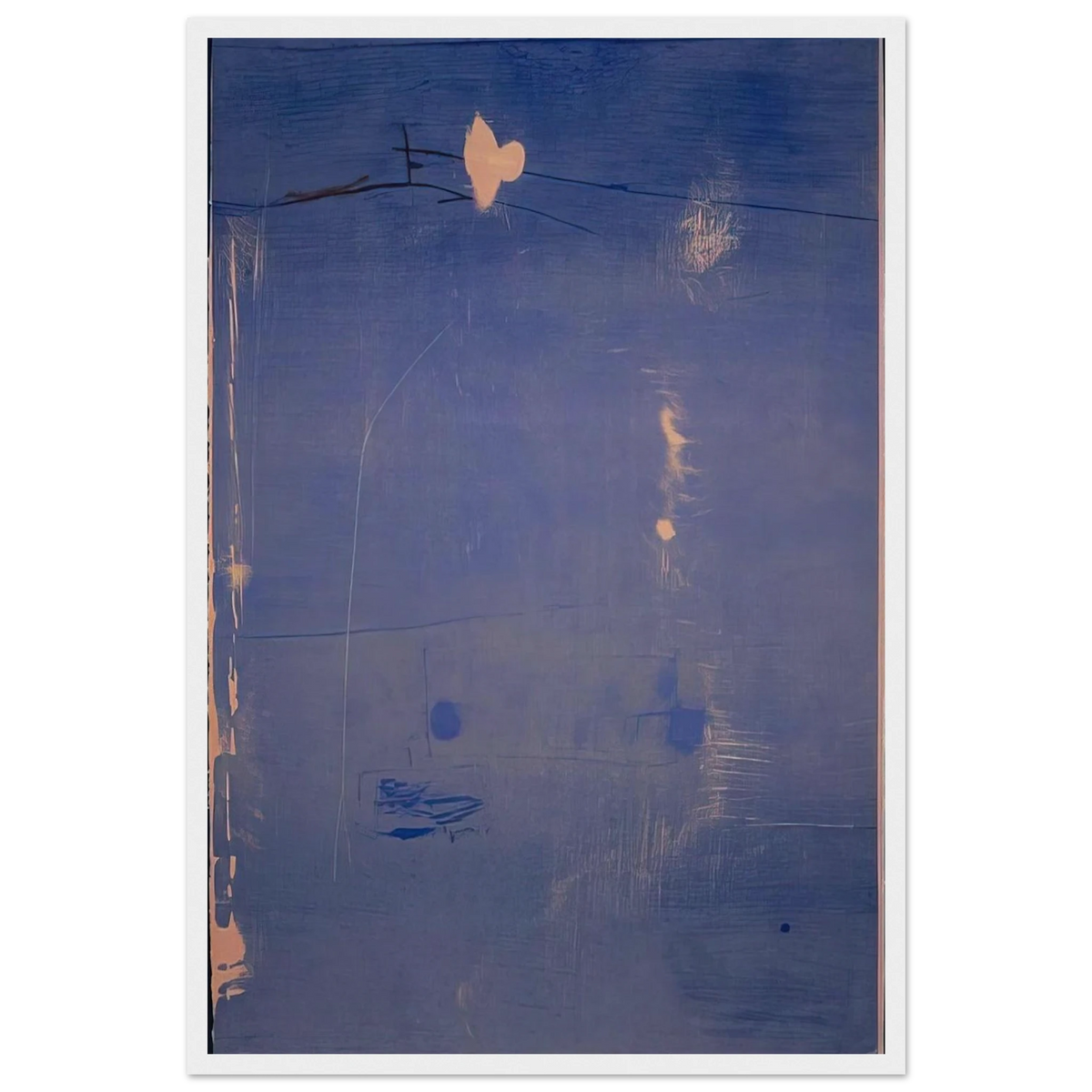 Cameo - 1980 Framed Poster | Helen Frankenthaler Framed Prints Wall Art | Frankenthaler Helen