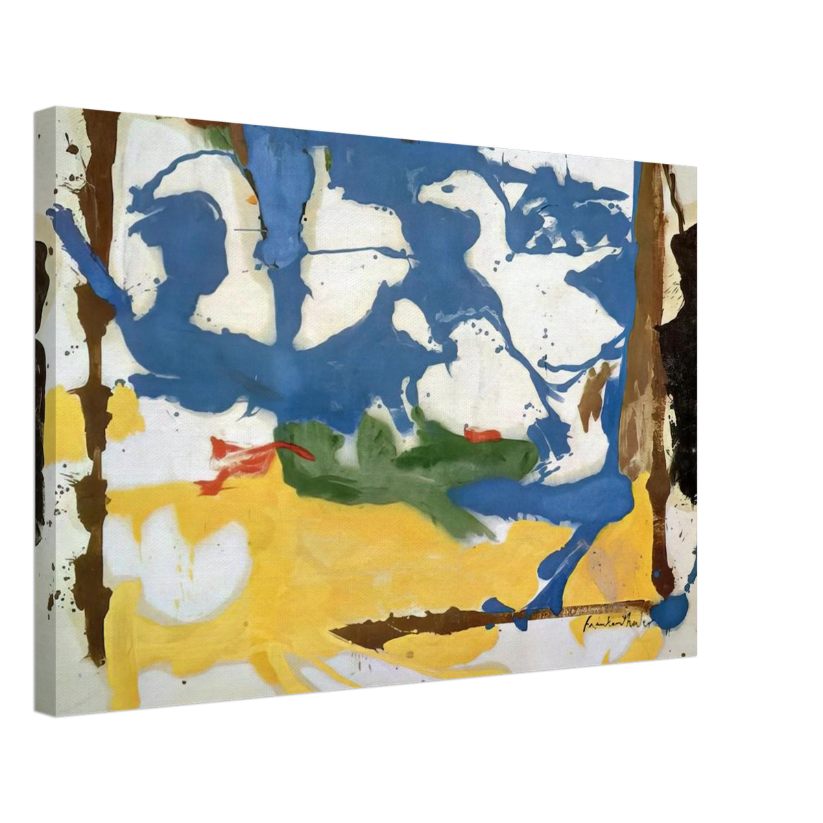 Swan Lake #2 - 1961 Canvas | Helen Frankenthaler Canvas | Frankenthaler Helen
