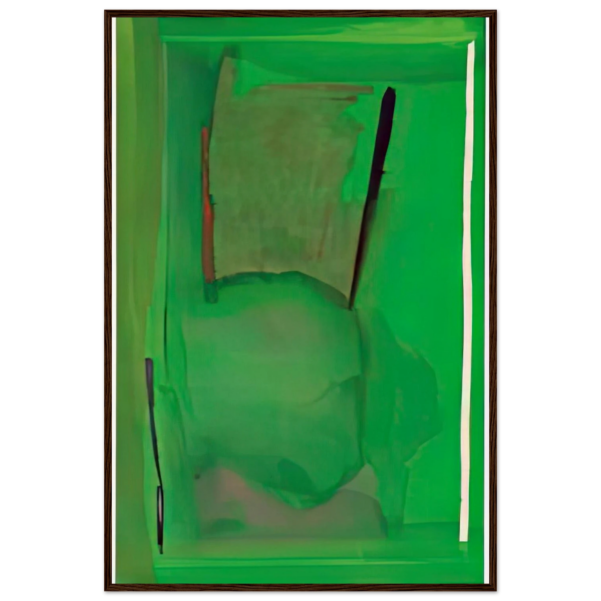 Ocean Drive West #2, 1974- Framed Poster | Helen Frankenthaler Framed Prints Wall Art | Frankenthaler Helen