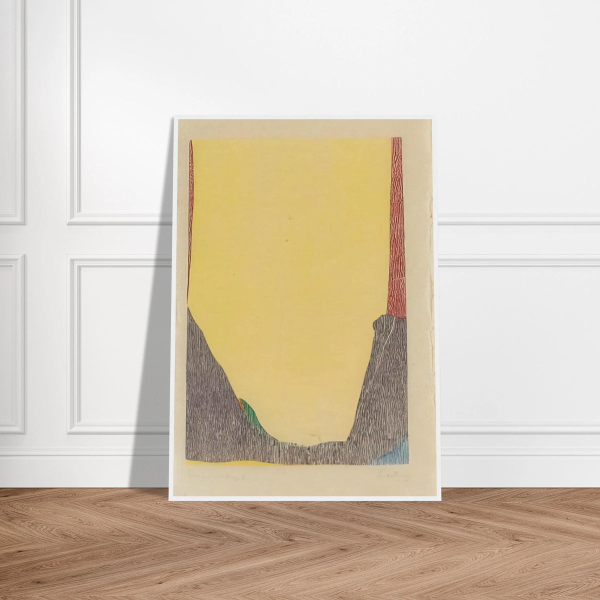 East and Beyond - 1973 Framed Poster | Helen Frankenthaler Framed Prints Wall Art | Frankenthaler Helen