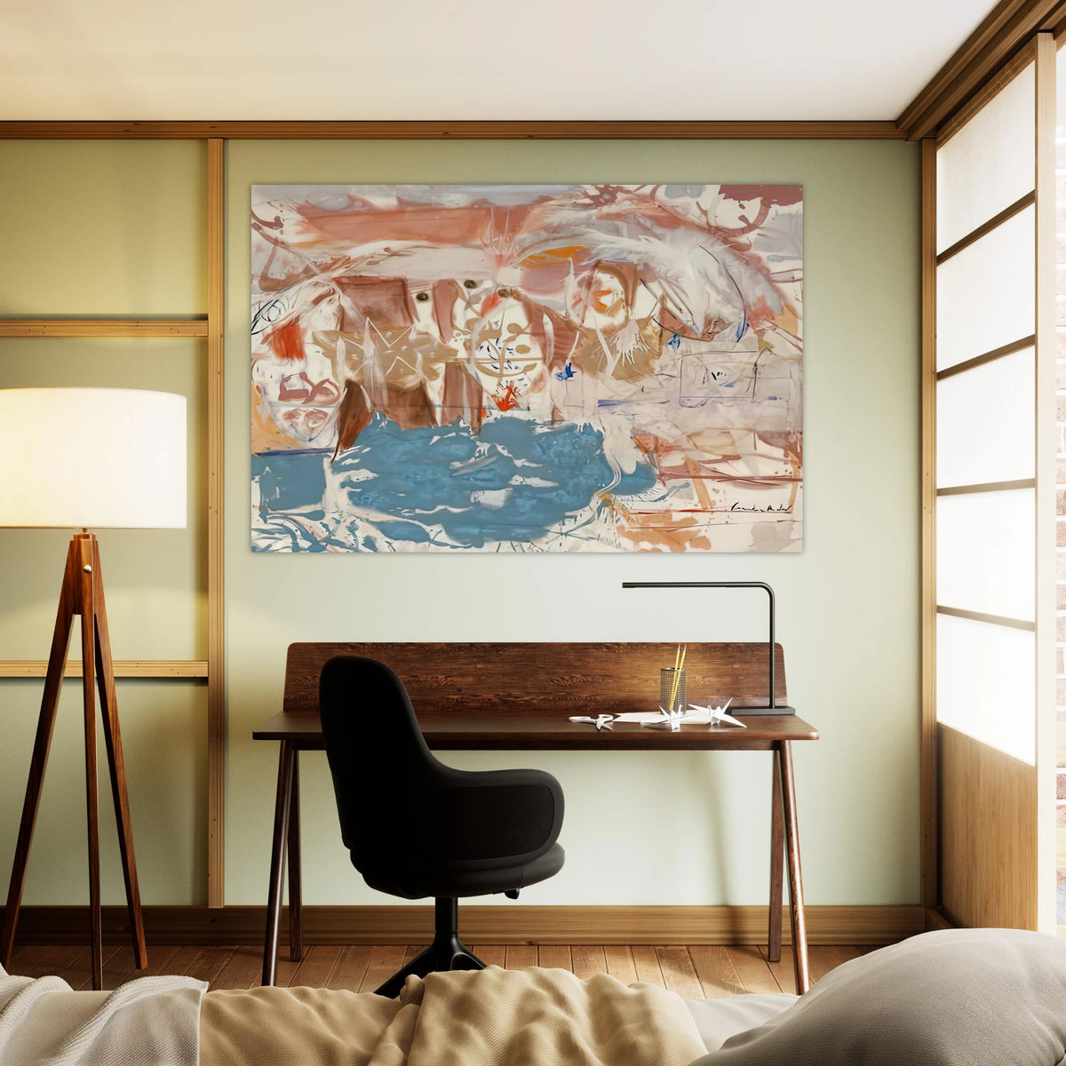 Dawn After the Storm, 1957- Poster | Helen Frankenthaler Poster | Frankenthaler Helen