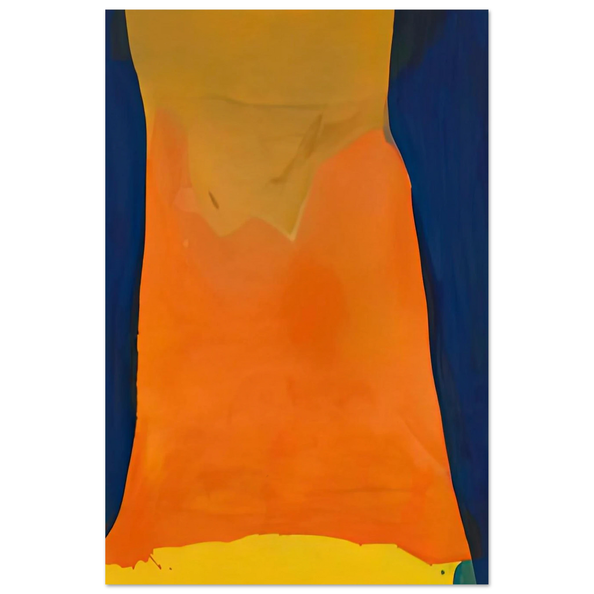 Orange Mood, 1963-64- Poster | Helen Frankenthaler Poster | Frankenthaler Helen