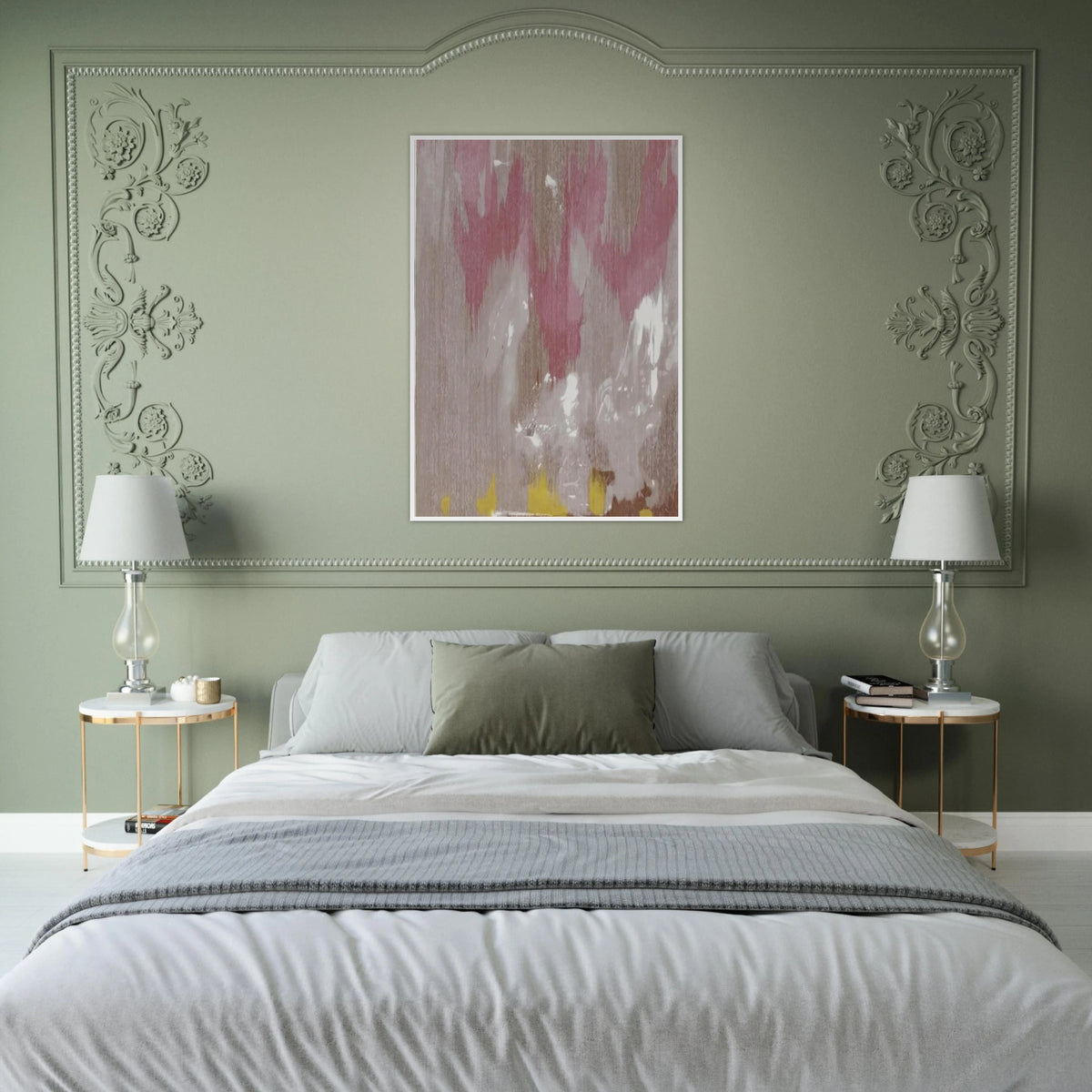 Tales of Genji IV - 1998 Framed Poster | Helen Frankenthaler Framed Prints Wall Art | Frankenthaler Helen