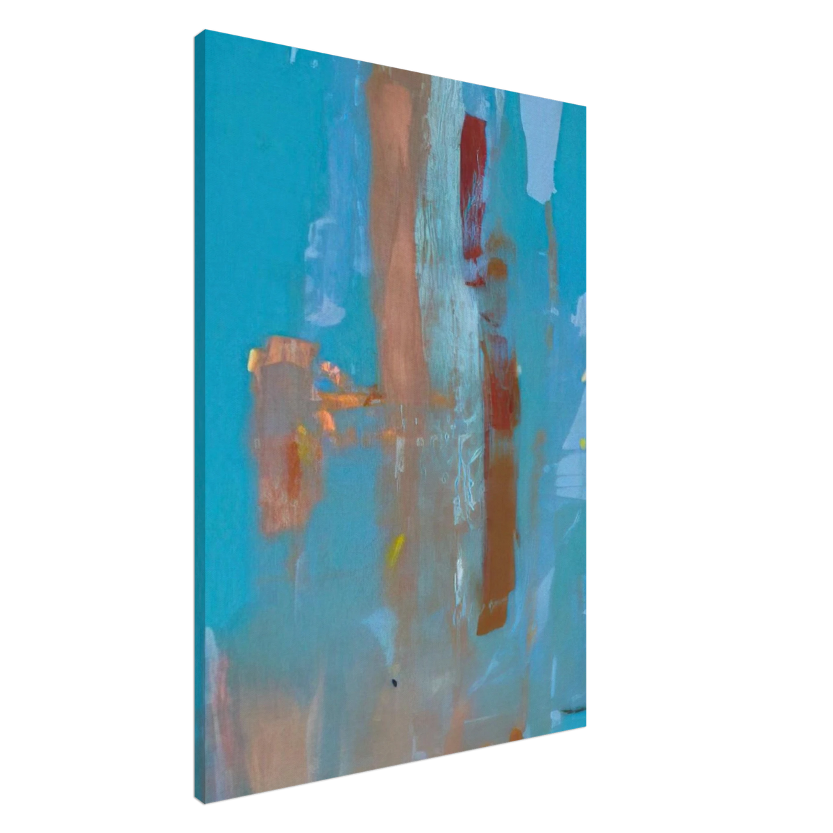 In on Blue - 1976 Canvas | Helen Frankenthaler Canvas | Frankenthaler Helen