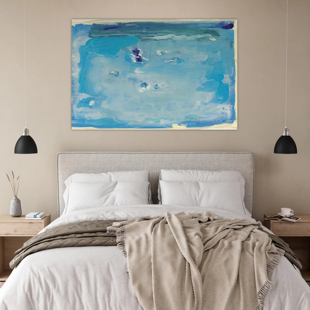 Untitled - Color Field Painting, Lyrical Abstraction Poster | Helen Frankenthaler Poster | Frankenthaler Helen