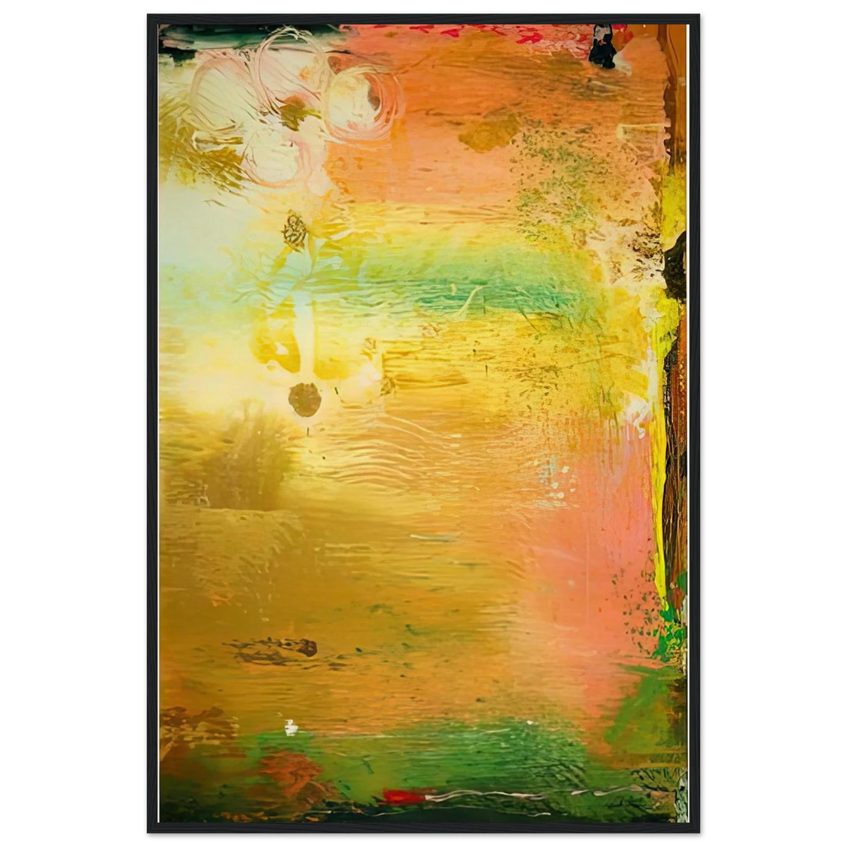 Fantasy Garden, 1992- Framed Poster | Helen Frankenthaler Framed Prints Wall Art | Frankenthaler Helen