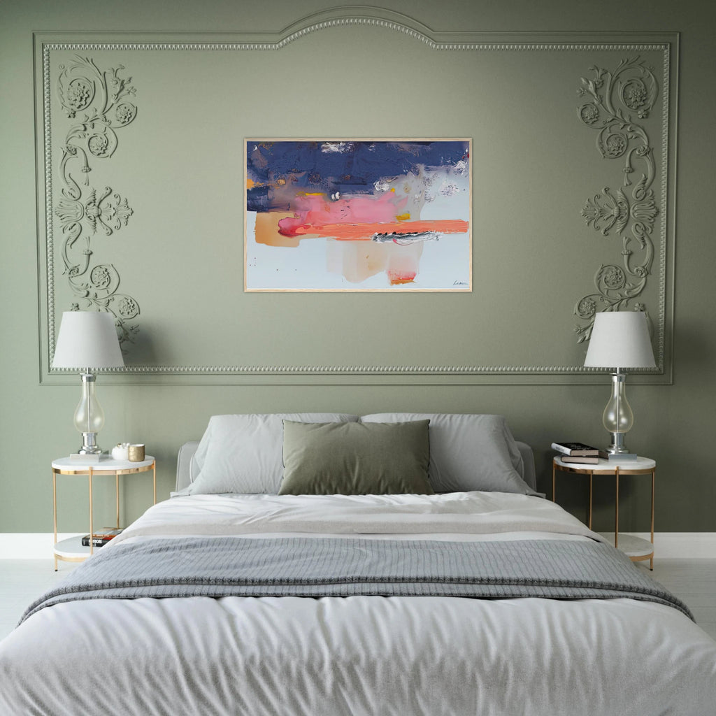 Western Roadmap, 1991- Framed Poster | Helen Frankenthaler Framed Prints Wall Art | Frankenthaler Helen