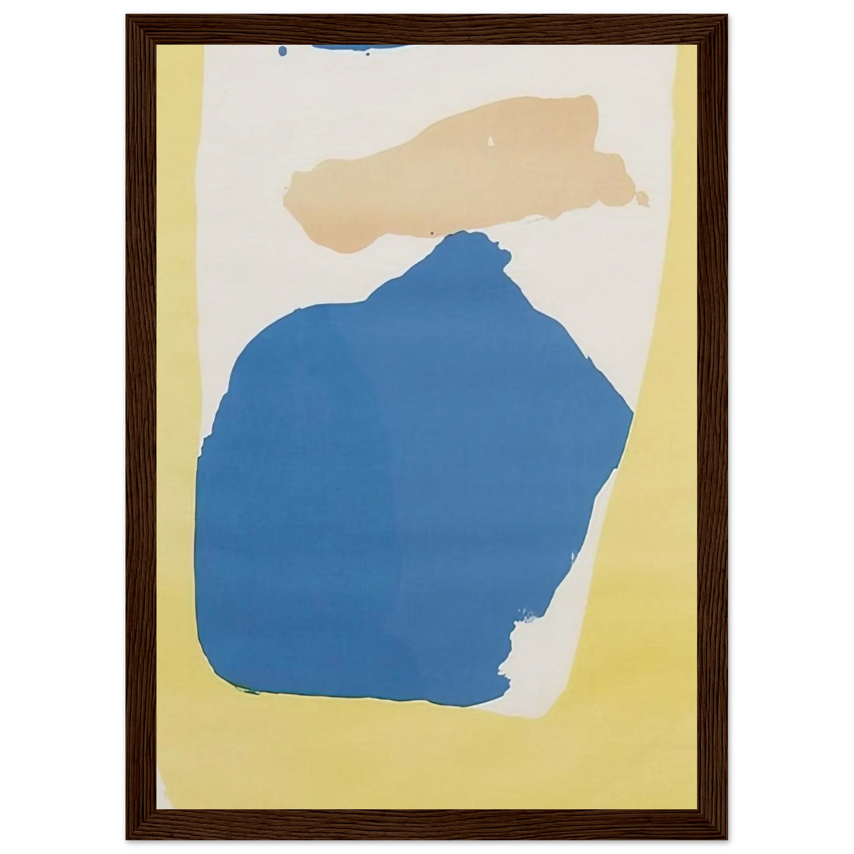 Frankenthaler Preview - 1965 Framed Poster | Helen Frankenthaler Framed Prints Wall Art | Frankenthaler Helen