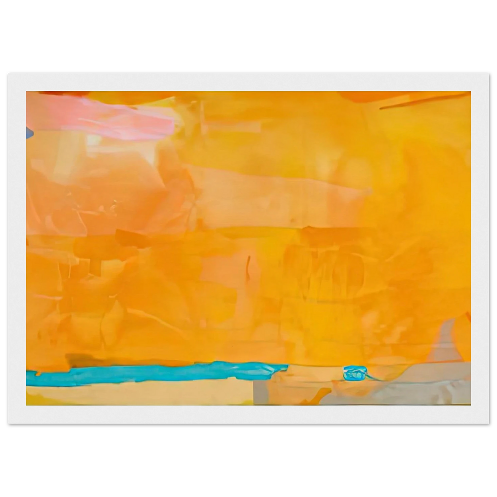 Royal Fireworks, 1975- Framed Poster | Helen Frankenthaler Framed Prints Wall Art | Frankenthaler Helen