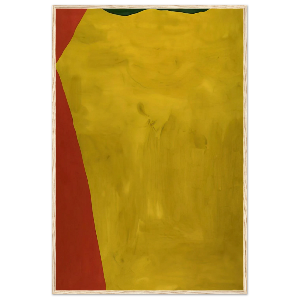 Blessing of the Fleet - 1969 Framed Poster | Helen Frankenthaler Framed Prints Wall Art | Frankenthaler Helen