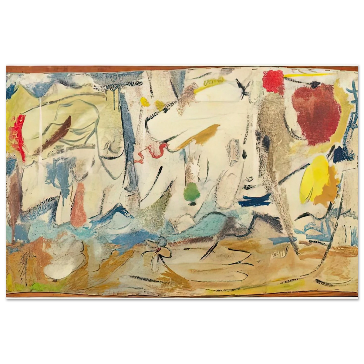 Cloudscape, 1951- Poster | Helen Frankenthaler Poster | Frankenthaler Helen