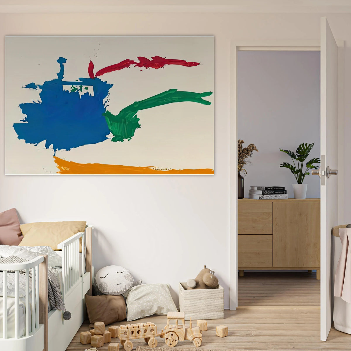 Italian Beach, 1960- Poster | Helen Frankenthaler Poster | Frankenthaler Helen