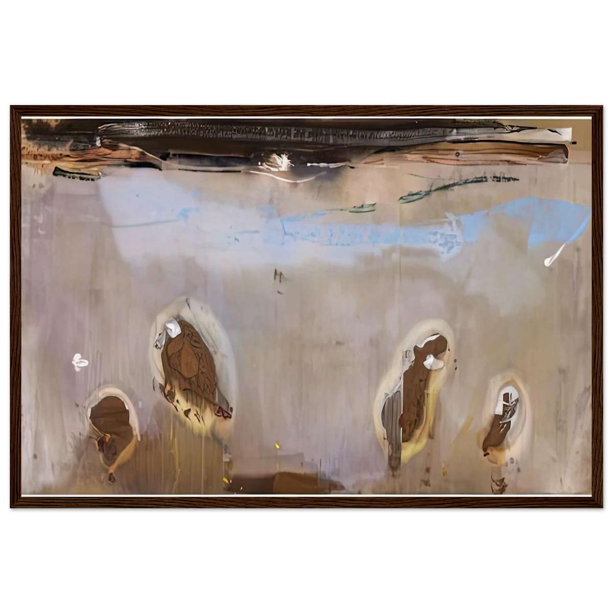 Tethys, 1981- Framed Poster | Helen Frankenthaler Framed Prints Wall Art | Frankenthaler Helen