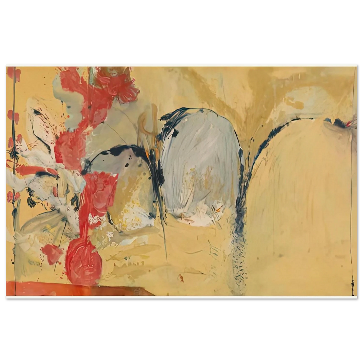 Large Abstract Still Life, 1951- Poster | Helen Frankenthaler Poster | Frankenthaler Helen