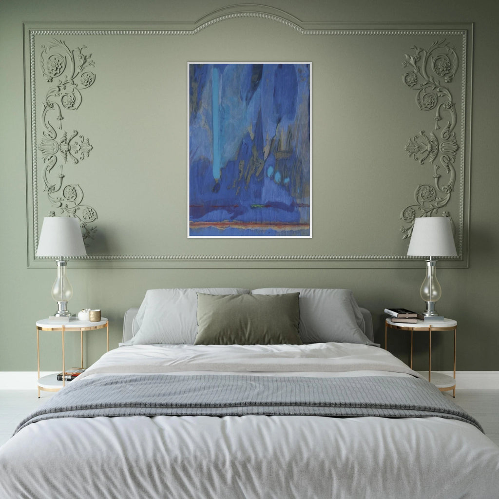 Tales of Genji III - 1998 Framed Poster | Helen Frankenthaler Framed Prints Wall Art | Frankenthaler Helen