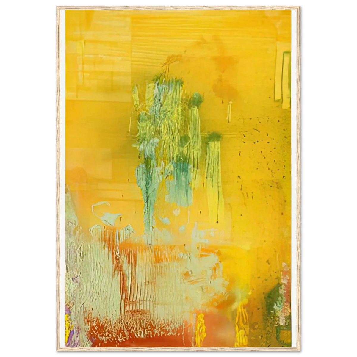 Aspens, 1991- Framed Poster | Helen Frankenthaler Framed Prints Wall Art | Frankenthaler Helen
