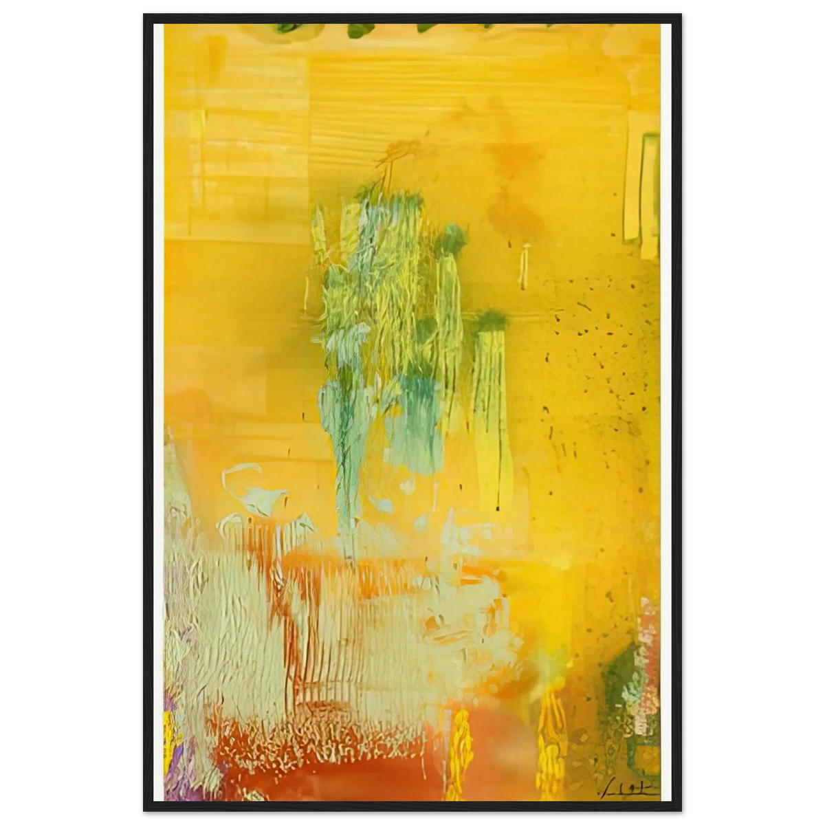 Aspens, 1991- Framed Poster | Helen Frankenthaler Framed Prints Wall Art | Frankenthaler Helen