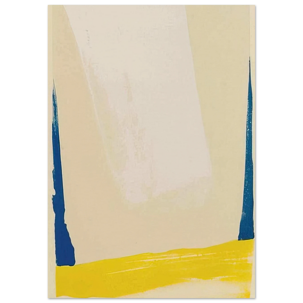 White Portal - 1967 Poster | Helen Frankenthaler Poster | Frankenthaler Helen