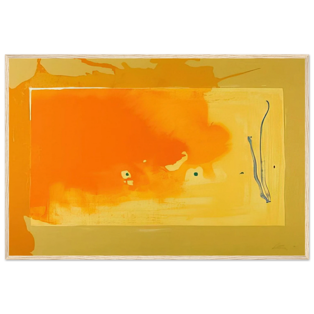 Bilbao - 1998 Framed Poster | Helen Frankenthaler Framed Prints Wall Art | Frankenthaler Helen