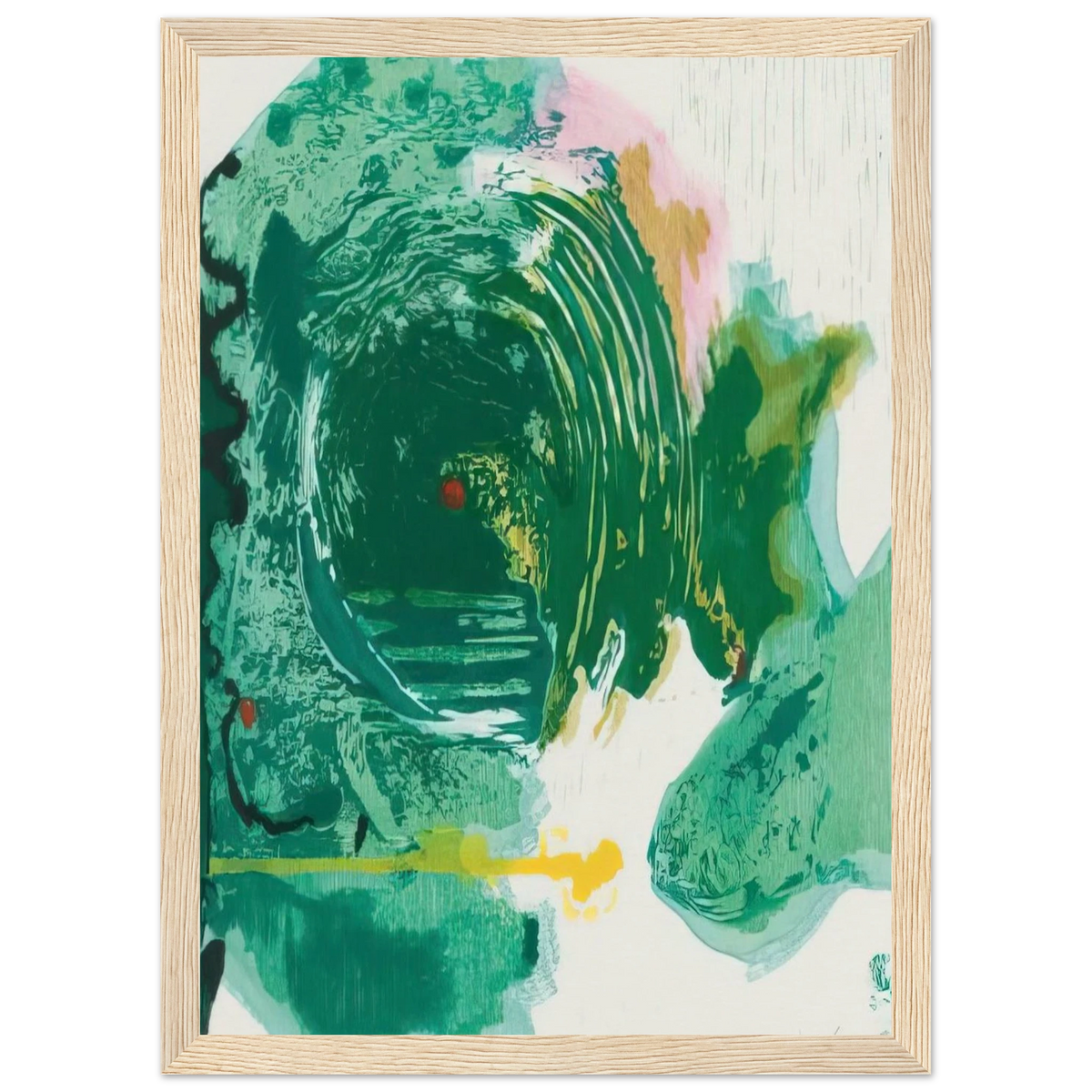 Radius - 1993 Framed Poster | Helen Frankenthaler Framed Prints Wall Art | Frankenthaler Helen
