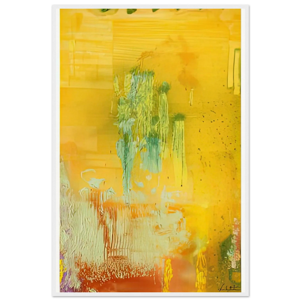Aspens, 1991- Framed Poster | Helen Frankenthaler Framed Prints Wall Art | Frankenthaler Helen