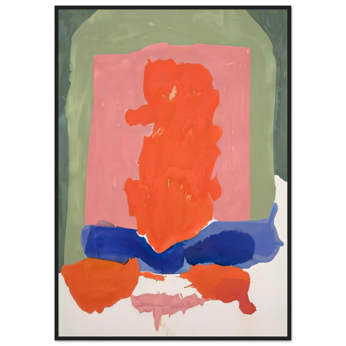 Small's Paradise, 1964- Framed Poster | Helen Frankenthaler Framed Prints Wall Art | Frankenthaler Helen