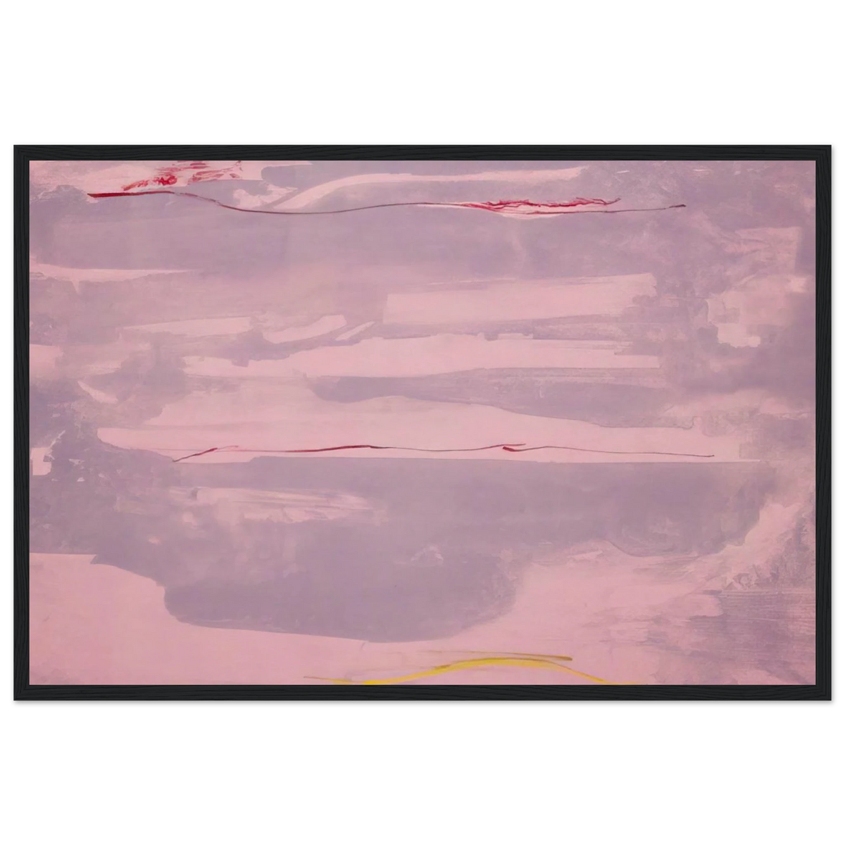 Dream Walk - 1977 Framed Poster | Helen Frankenthaler Framed Prints Wall Art | Frankenthaler Helen