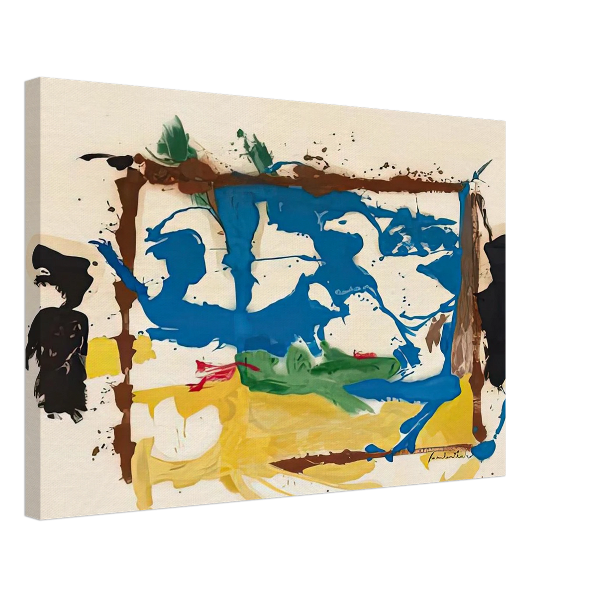 Swan Lake I, 1961- Canvas | Helen Frankenthaler Canvas | Frankenthaler Helen
